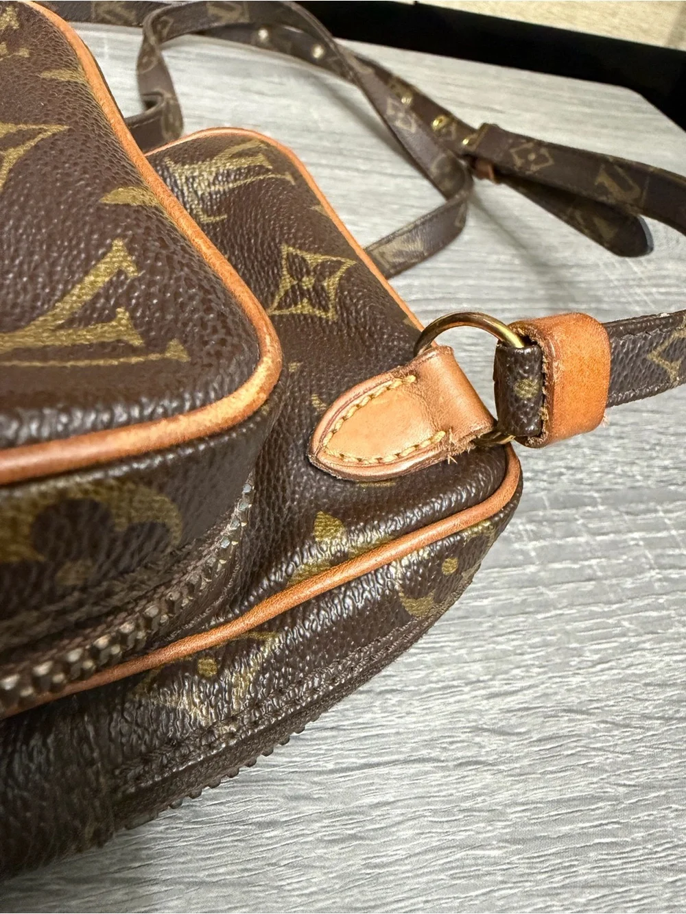 Louis Vuitton Vintage Mini Amazon Monogram Crossbody Bag